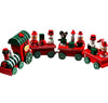 Wood Christmas Train Ornament Decoration