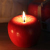 Red Apple Shape Fruit Scented Candle